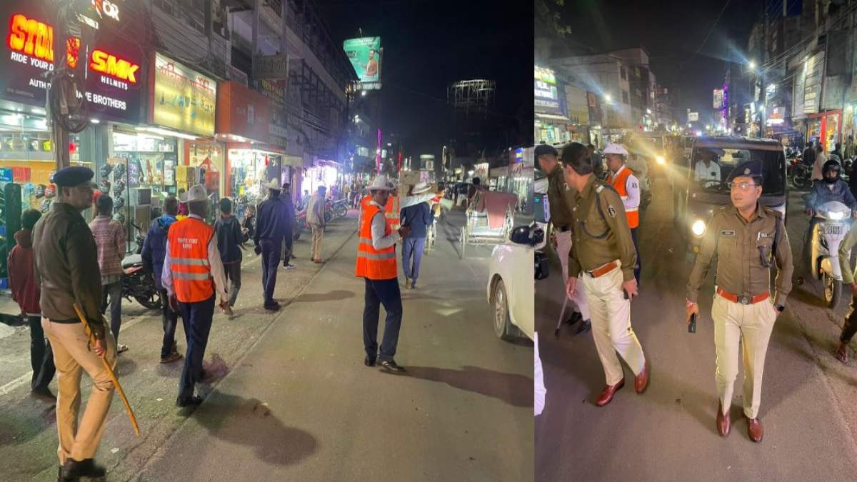 आज चेतावनी कल से कार्रवाई ! एक्शन मोड में राजधानी पुलिस, MG रोड पर दुकानदारों और ठेले-गुमटी संचालकों को दी समझाइश, लोगों ने कहा- आज यातायात सुलभ लग रहा है…