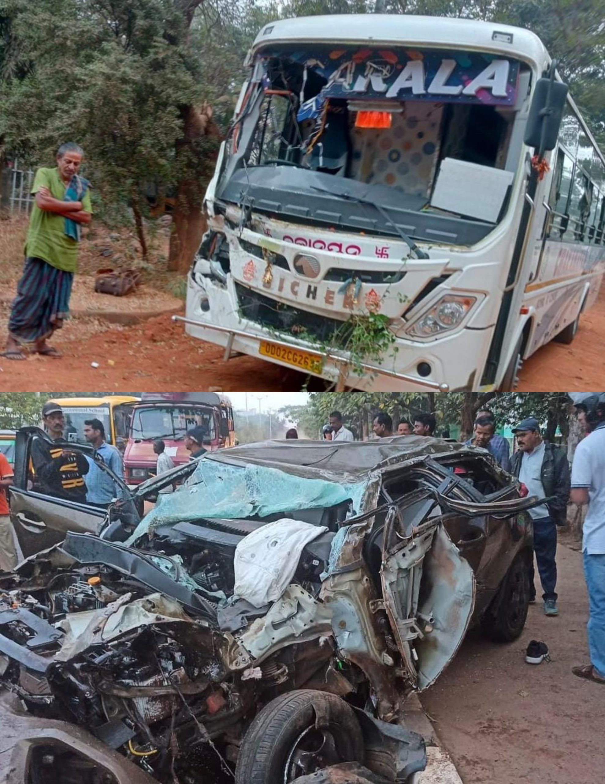 Odisha News: भुवनेश्वर में कार और बस की टक्कर में 1 की मौत, 2 गंभीर रूप से घायल…