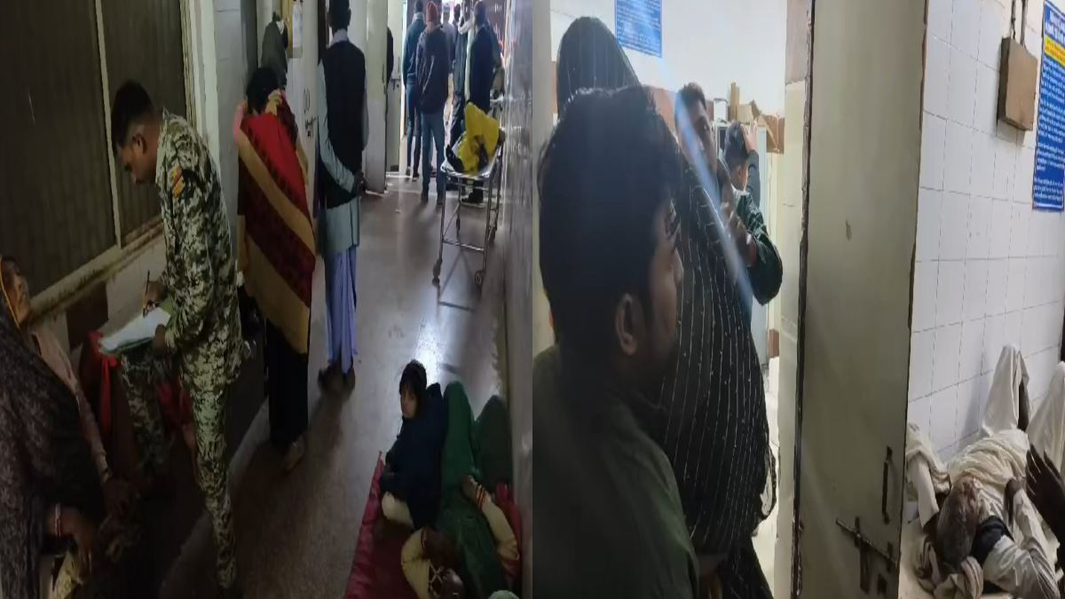 देवी दर्शन कर लौट रहे श्रद्वालुओं से भरी ट्रैक्टर ट्रॉली पलटी: गाय के सामने आने से हुआ हादसा, 18 लोग घायल