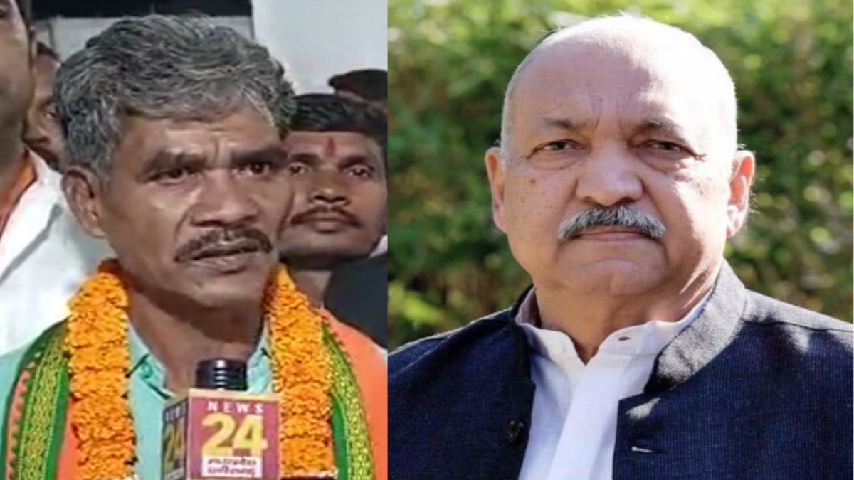 छत्तीसगढ़ की वह सीट जिसमें एक आम किसान ने कांग्रेस के कद्दावर मंत्री को पछाड़ा, जीत को लेकर ईश्वर साहू ने कहा- ये बुराई पर अच्छाई की जीत