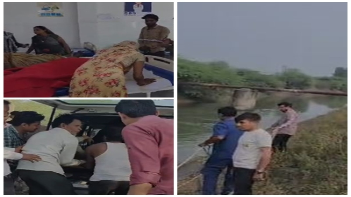 MP में दर्दनाक हादसा: नहर में गिरा मजदूरों से भरा वाहन, पिता-पुत्र की मौत, 4 लोग घायल   