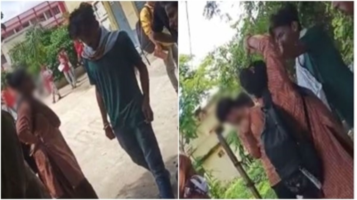 छात्रा ने मनचले को सिखाया सबक: छेड़खानी करने वाले आशिक मिजाज युवक की सरेआम की पिटाई 
