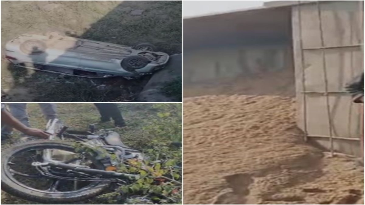 MP Accident: कटनी में बाइक सवार दंपत्ति को पिकअप ने मारी टक्कर, खंडवा में ब्रिज से नीचे गिरा वाहन, पांच लोग घायल, सिवनी में रेत से भरा डंपर पलटा