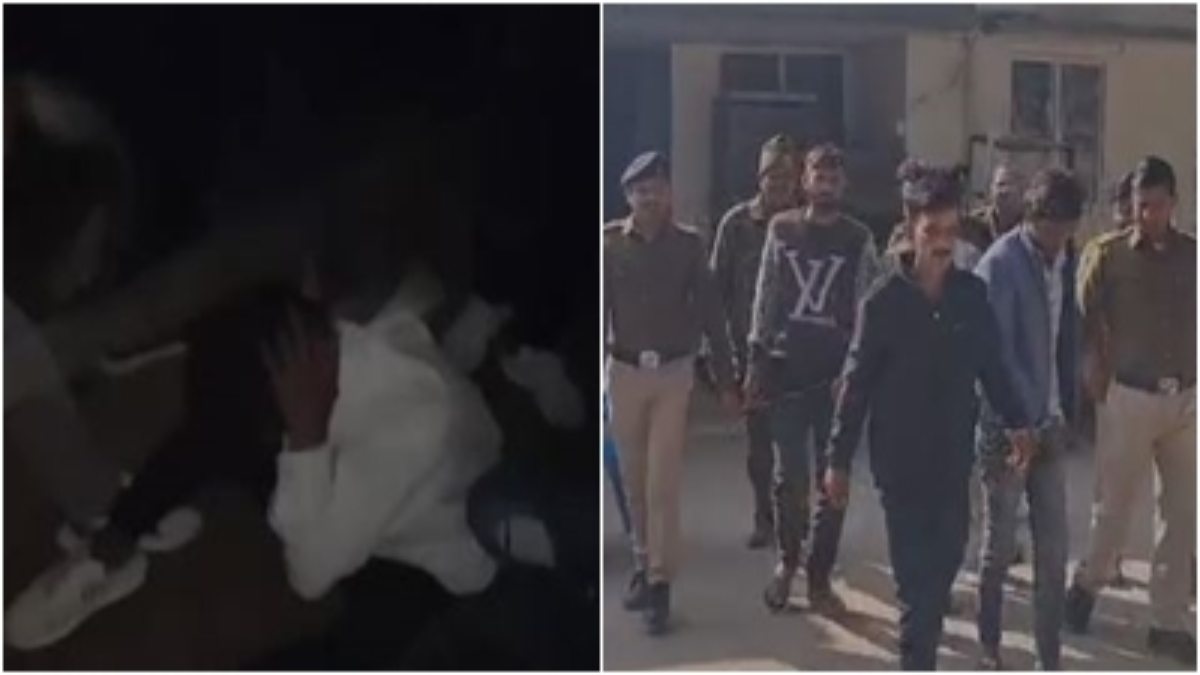 युवकों को बेरहमी से पीटा: VIDEO वायरल होने के बाद चार बदमाशों को पुलिस ने किया गिरफ्तार 