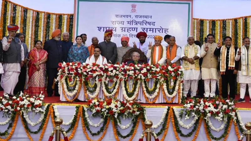 Rajasthan News: भजनलाल मंत्रिमंडल के 25 में से 20 चेहरे नए, लोकसभा चुनाव को साधने इन चेहरों पर खेला बड़ा दांव