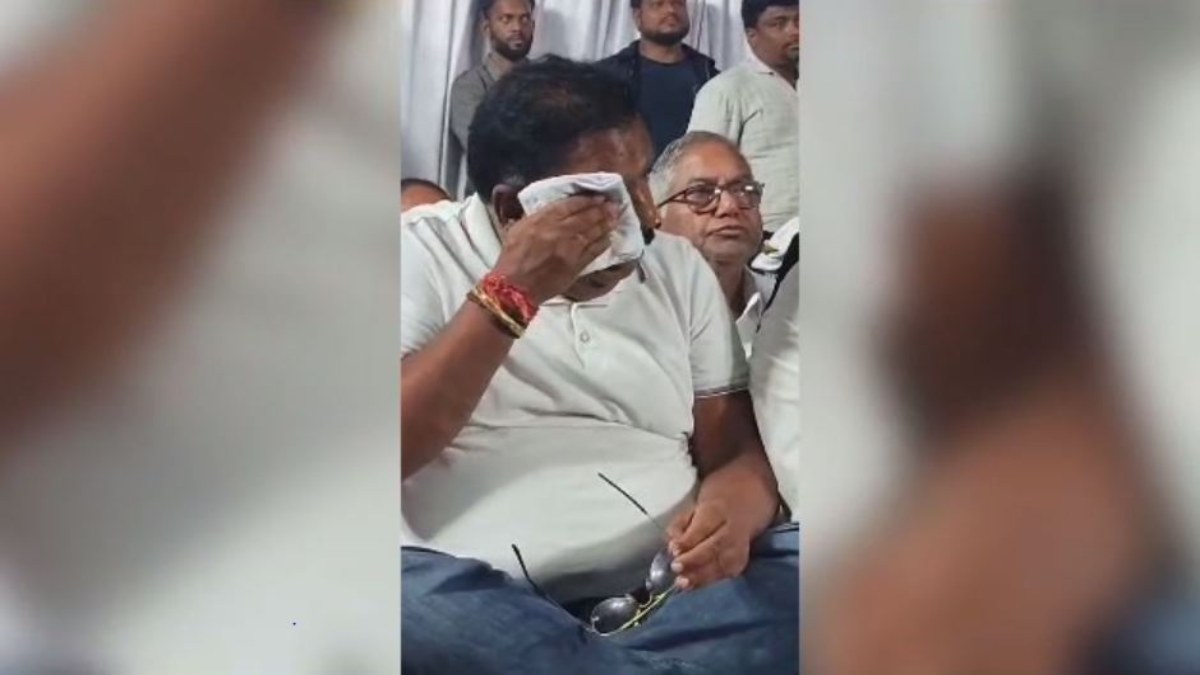 हार के बाद आभार सभा में फूट-फूटकर रोए कांग्रेस प्रत्याशी, Video वायरल