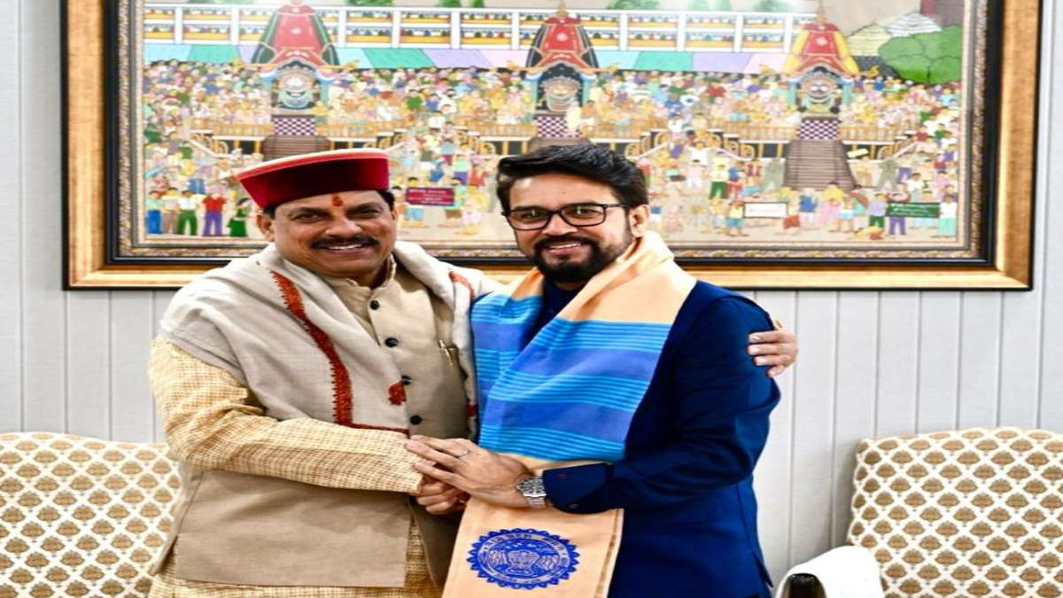 सीएम डॉ मोहन यादव ने दिल्ली में केंद्रीय मंत्री अनुराग से की मुलाकातः खेल में युवाओं की भागीदारी सुनिश्चित करने की चर्चा