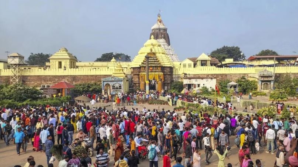 Jagannath Mandir: नए साल से पहले जगन्नाथ श्रीमंदिर में भक्तों की अभूतपूर्व भीड़