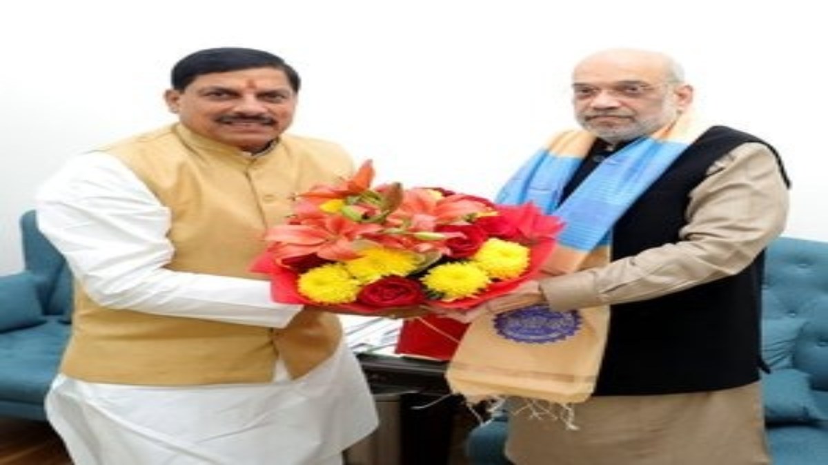 मुख्यमंत्री डॉ. मोहन यादव ने गृहमंत्री अमित शाह से की मुलाकात, विभागों के बंटवारे पर लग सकती है मुहर