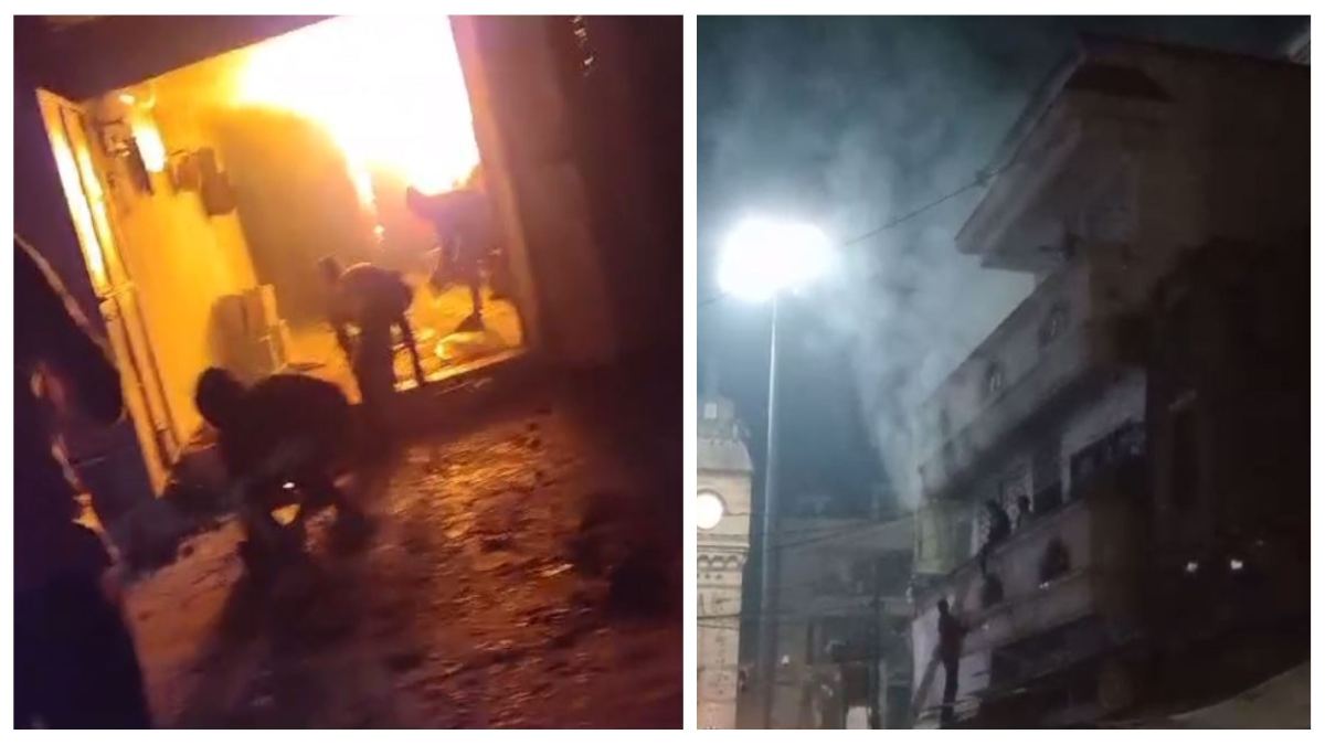 श्योपुर सब्जी मंडी में आग लगने से 5 दुकानें जलकर खाक, हरदा में घर में लगी आग, लाखों का नुकसान