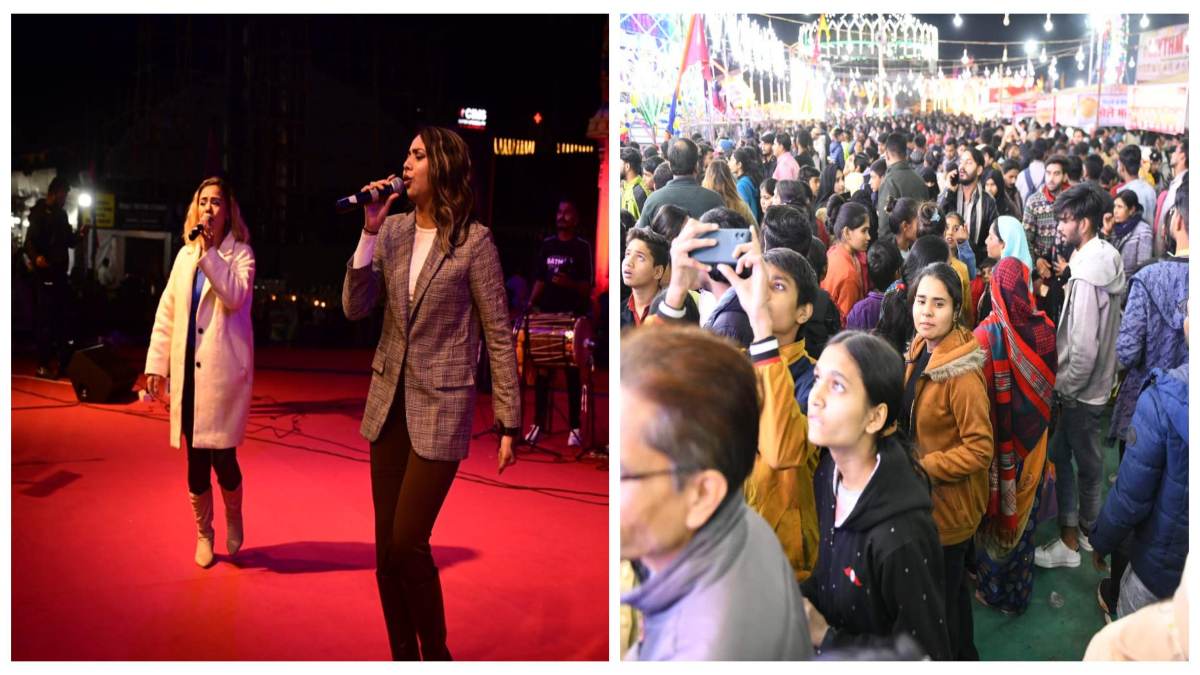 भोजपाल महोत्सव मेला: प्लेबैक सिंगर देसी डुओ बैंड की बॉलीवुड नाइट में झूमा भोपाल
