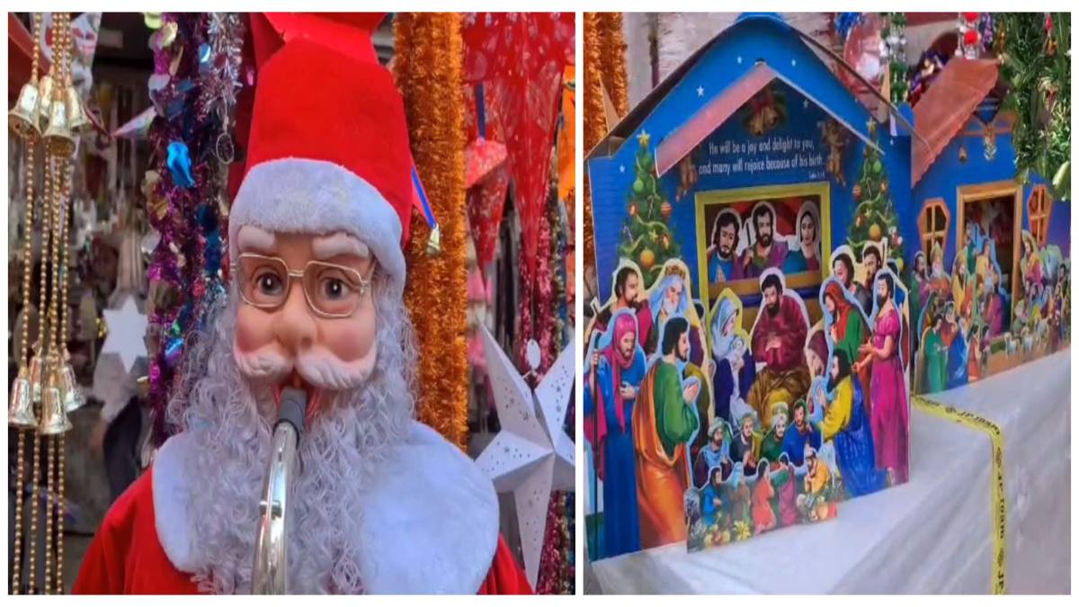 क्रिसमस की तैयारी शुरू: बाजार, चर्च गिरजाघर में बड़ी रौनक, प्रभु यीशु के जन्म से जुड़ी यादों के लिए बनाई जा रही झांकियां