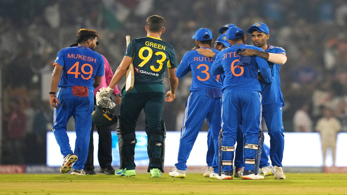 IND vs AUS T20I : भारत ने कंगारुओं को 20 रनों से चटाई धूल, 3-1 से सीरीज पर जमाया कब्जा, अक्षर और रिंकू रहे जीत के हीरो