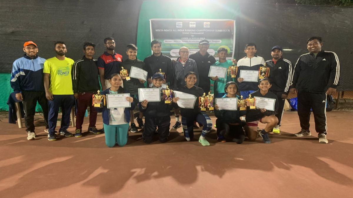 MSLTA-NDHTA All India Ranking Championship Series : आरव छल्लानी और मिश्का तायड़े ने जीता एकल वर्ग का खिताब