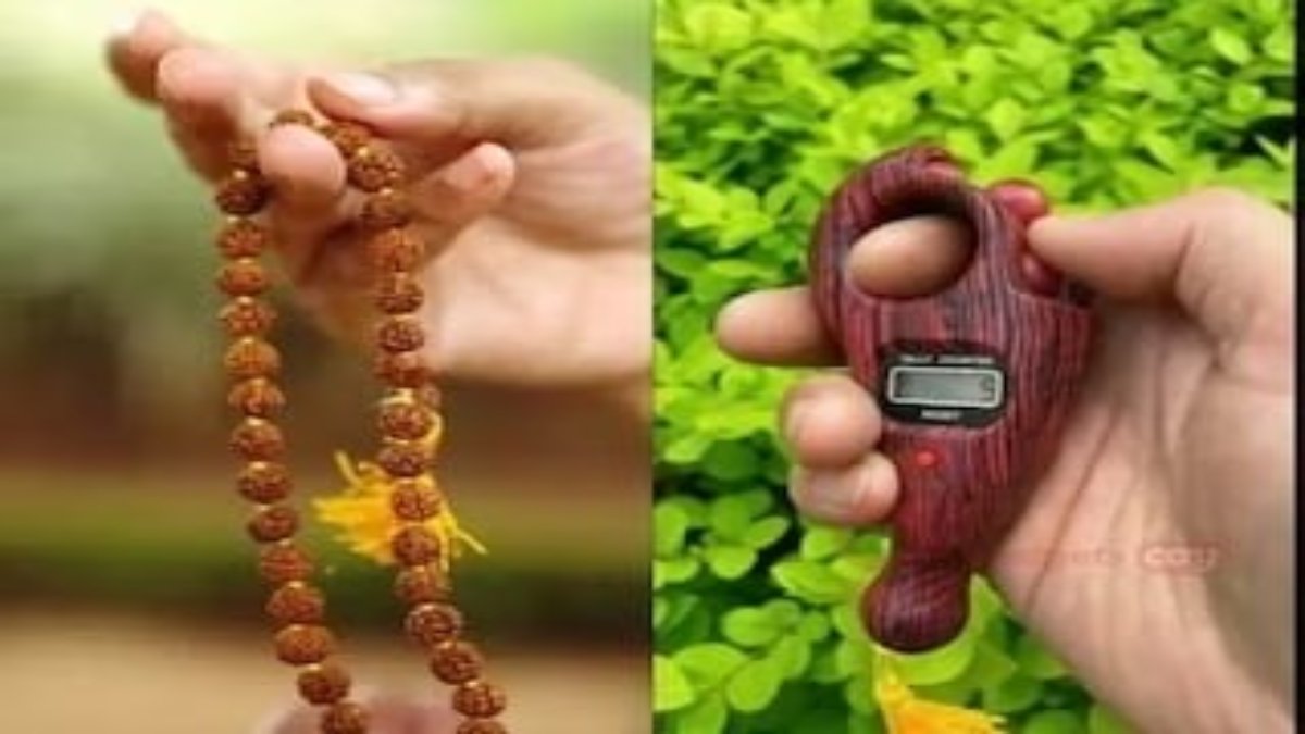 अब माला फेरना भी हुआ डिजिटल : इस डिजिटल माला ने सोशल मीडिया पर बचाया बवाल, हर कोई देखकर है हैरान …