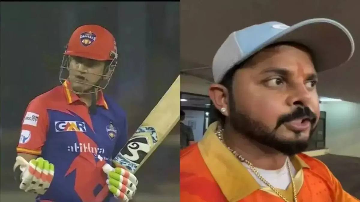 LLC 2023: ‘गंभीर’ हुई Gautam Gambhir और S. Sreesanth की लड़ाई, अब LLC ने इस खिलाड़ी को थमाया नोटिस…