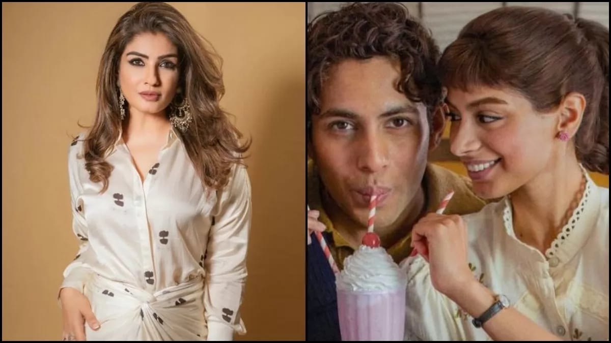 The Archies : खुशी और अगस्त्य की एक्टिंग पर किया गया क्रिटिक पोस्ट, रवीना टंडन ने दिया ये रिएक्शन