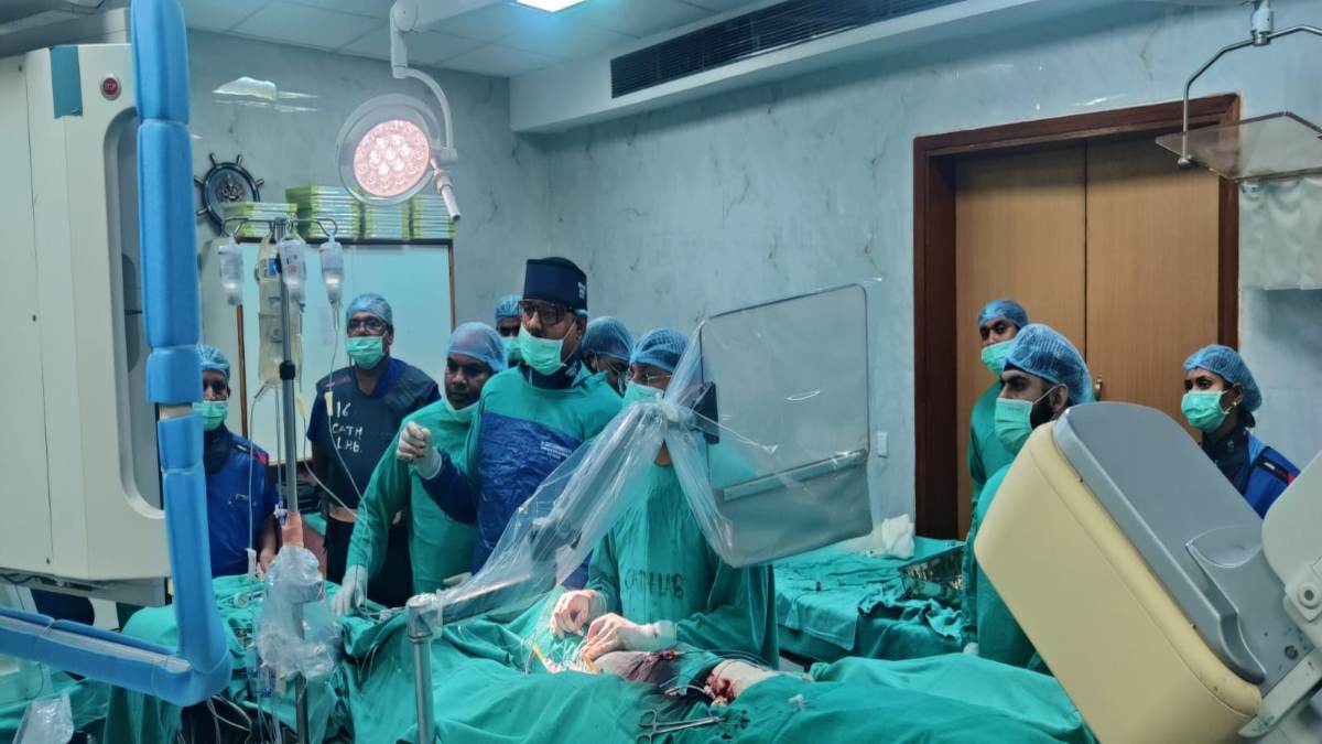 अच्छी खबर : इम्पेला प्रक्रिया से 100% ब्लॉक हो चुके दिल की नसों को खोला गया, ऐसा करने वाला देश का पहला शासकीय संस्थान बना अम्बेडकर अस्पताल