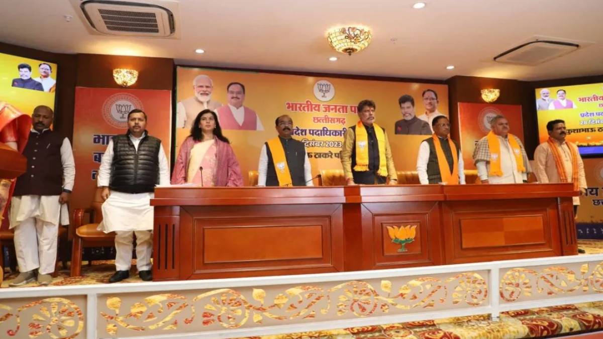 प्रदेश पदाधिकारियों की बैठक में भाजपा ने लोकसभा चुनाव के लिए तैयार की कार्य योजना, सीएम साय ने कहा- प्रदेश की सभी 11 सीटें जीतेंगे