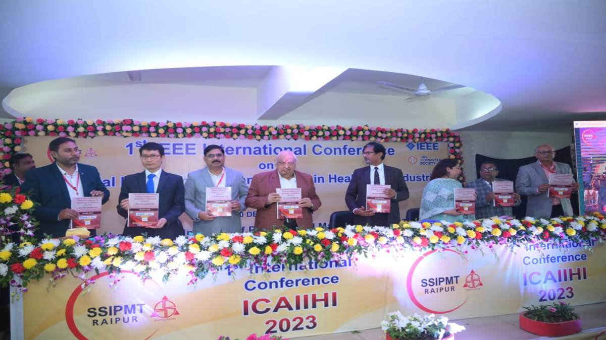 शंकराचार्य काॅलेज में हुआ आर्टिफिशियल इंटेलिजेंस पर इंटरनेशनल कॉन्फ्रेंस, आईपी मिश्रा ने कहा- AI की जरूरत हेल्थ सेक्टर में काफी ज्यादा