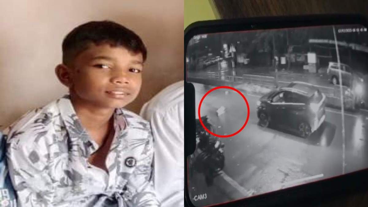 राजधानी में फिर दिखा रफ्तार का कहर: अनियंत्रित तेज रफ्तार कार ने नाबालिग को रौंदा, हादसे का CCTV फुटेज आया सामने