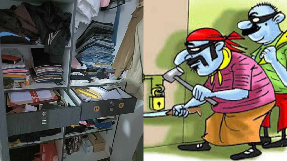 चोरों के निशाने पर सूने मकान: अलमारी का ताला तोड़कर लाखों रूपये नकदी और आभूषण पर किया हाथ साफ, जांच में जुटी पुलिस