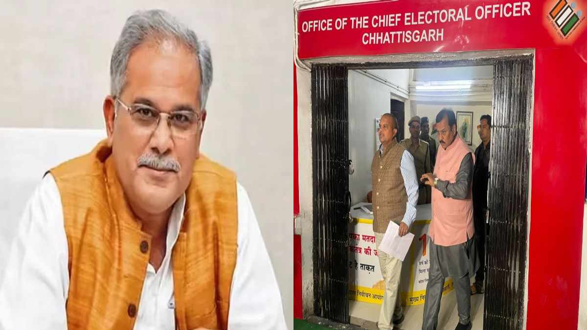 निर्वाचन कार्यालय पहुंचे सांसद विजय बघेल, पूर्व सीएम भूपेश बघेल के खिलाफ दोबारा की शिकायत, जानिए क्या है पूरा मामला