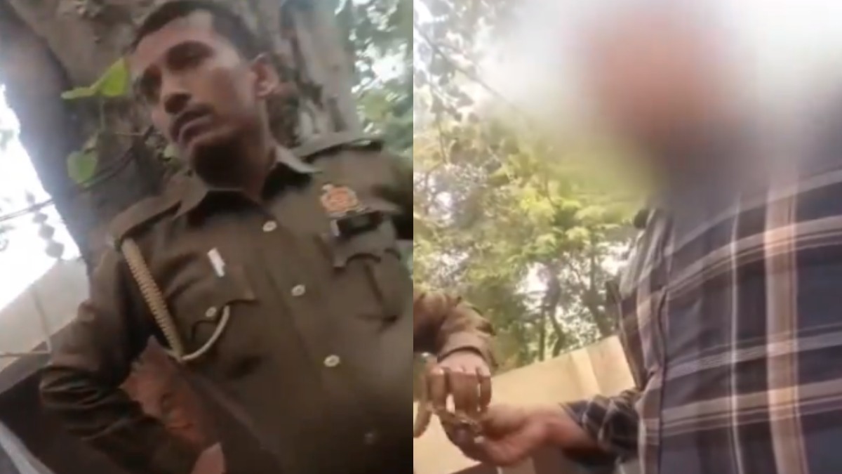 रिश्वतखोरी : घूस लेते कांस्टेबल का Video वायरल, FIR दर्ज