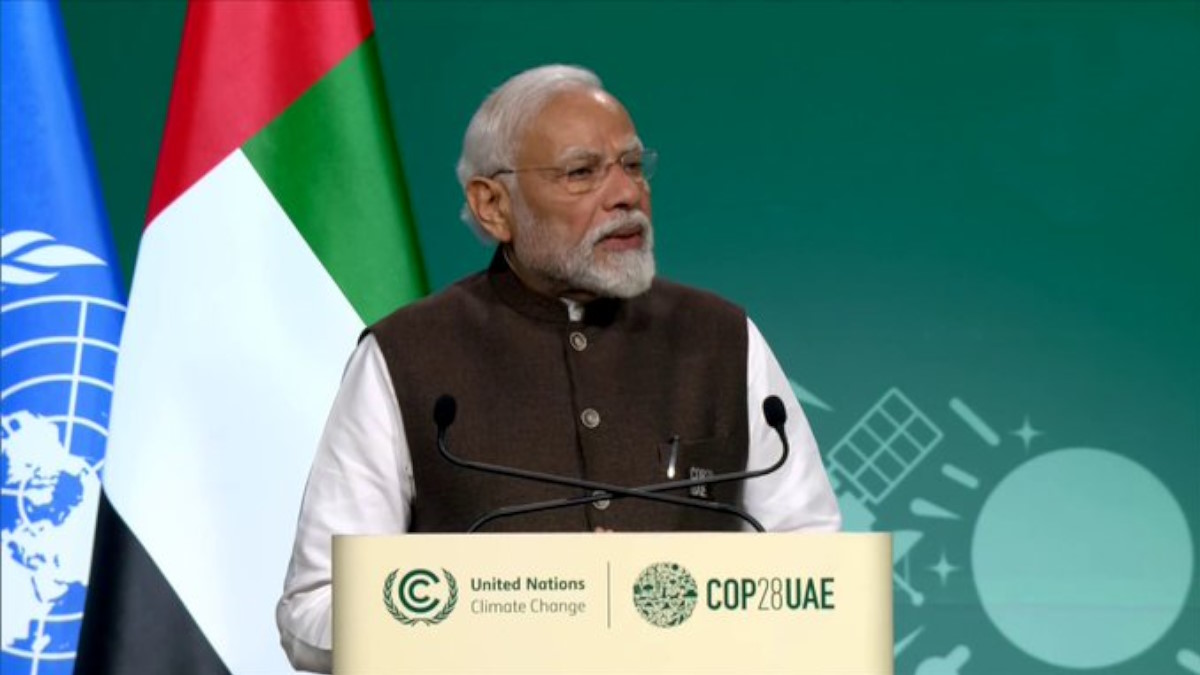 COP28 के उद्घाटन सत्र को पीएम मोदी ने किया संबोधित, भारत में COP33 के आयोजन का दिया प्रस्ताव…