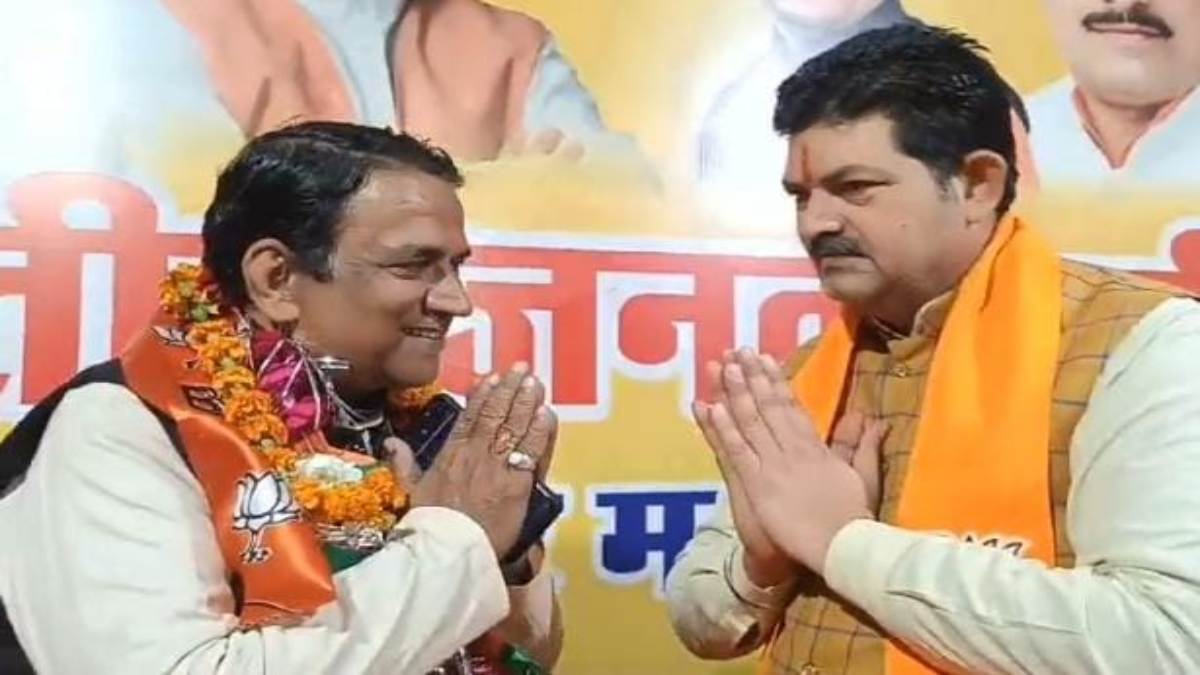 कांग्रेस नेता ने ली बीजेपी की सदस्यता: कहा- जो राम का नहीं वो देश का नहीं, राम मंदिर का न्योता ठुकराने पर छोड़ी थी पार्टी