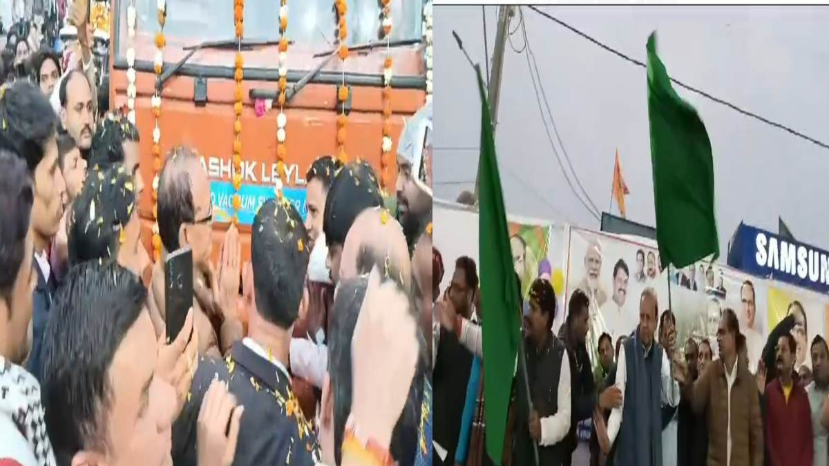 MP News: पूर्व सीएम शिवराज ने नगर परिषद में स्वीपिंग मशीन और स्काई लिफ्ट का किया शुभारंभ