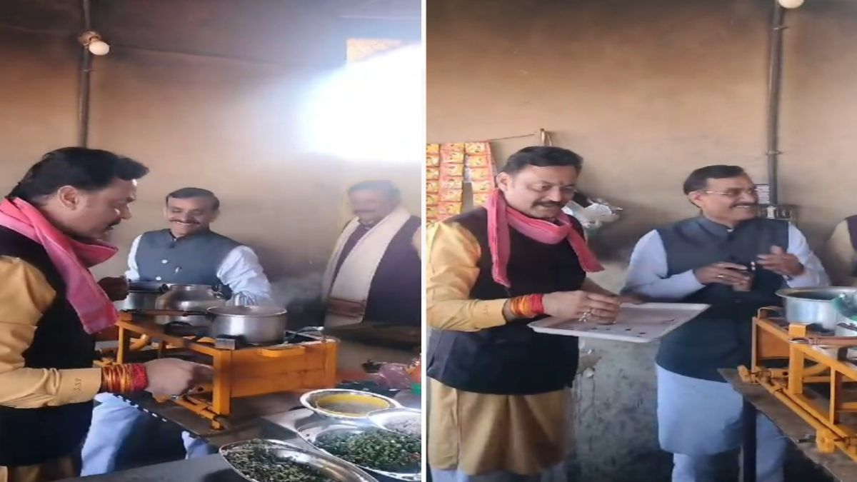 विधायक बना ‘चाय वाला’: प्रदेश अध्यक्ष वीडी शर्मा को ढाबे में बनाकर पिलाई चाय, Video Viral