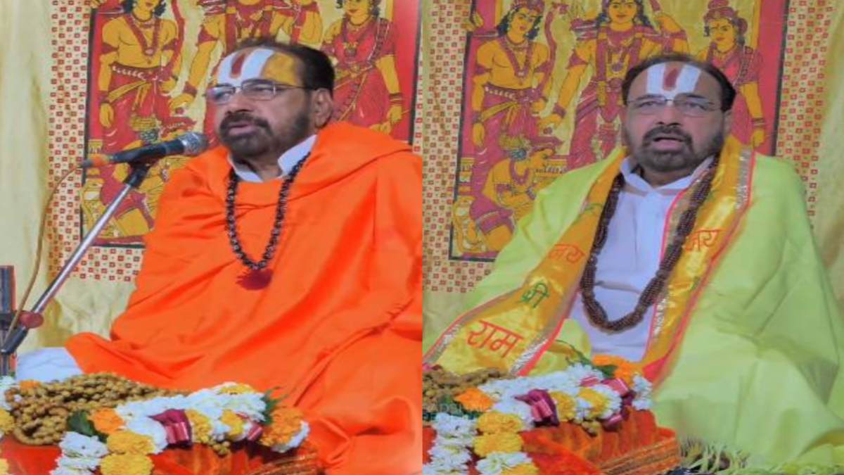 ‘झूठी दुनिया, झूठे बंधन, झूठी है ये माया’: कथावाचक बने 9 बार के विधायक, पूर्व मंत्री ने गाया भजन, VIDEO वायरल