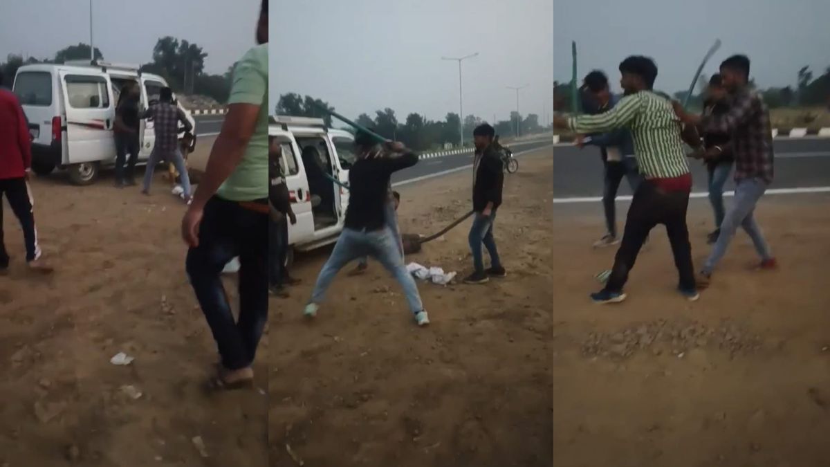 ढाबा कर्मियों के साथ बेदर्दी से मारपीट, Video: 2 गंभीर नागपुर रेफर, ये रही वजह