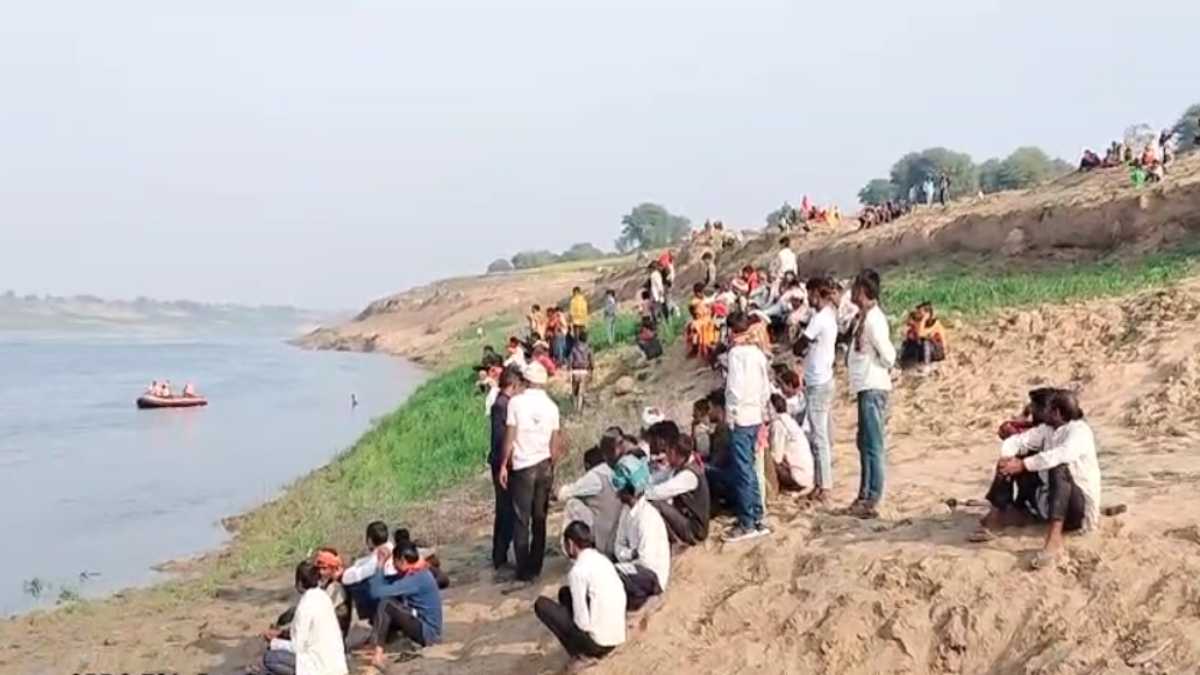 चंबल नदी में डूबने से युवक की मौत: ट्यूब से नदी पार कर राजस्थान से आ रहा था एमपी, 24 घंटे बाद भी नहीं मिला शव, तलाश जारी