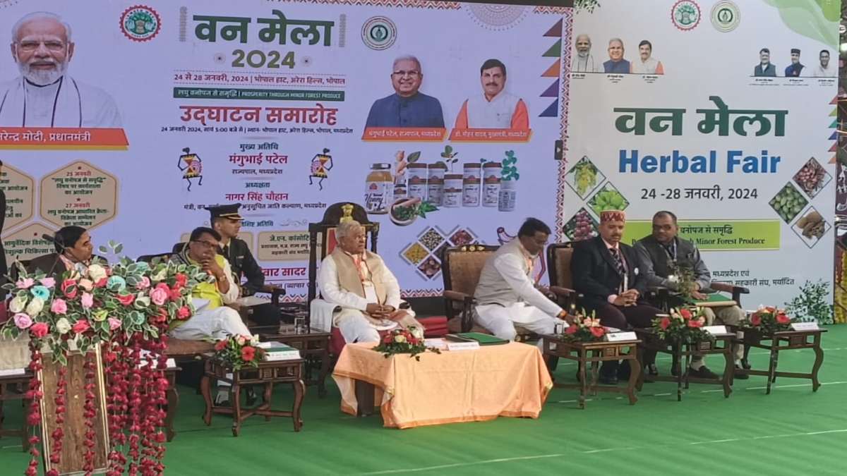राज्यपाल ने किया वन मेले का शुभारंभ: लगाए गए जड़ी बूटी से बने उत्पादों के स्टॉल, पहली बार मिलेट्स भी शामिल
