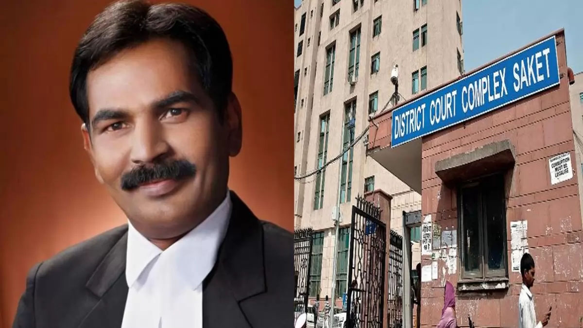 दिल्ली के साकेत कोर्ट में एक वकील ने इमारत से कूदकर दी जान