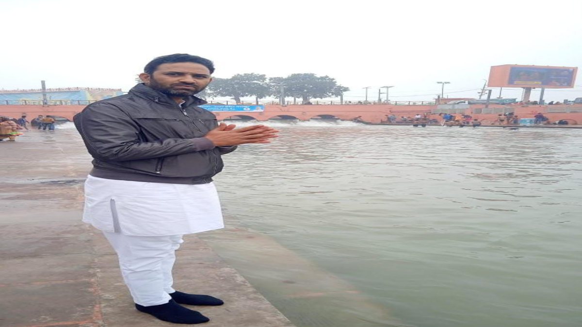 अयोध्या पहुंचने वाले MP कांग्रेस के पहले विधायक: सचिन यादव ने किए रामलला के दर्शन, की पूजा-अर्चना