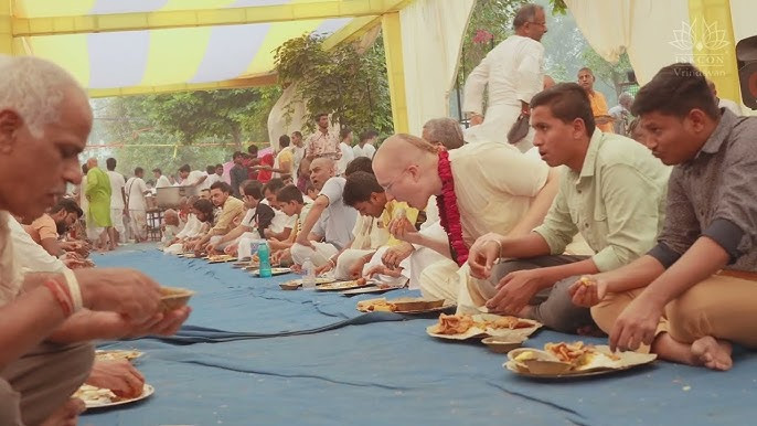 तीर्थयात्रियों को निशुल्क भोजन कराएगा इस्कॉन