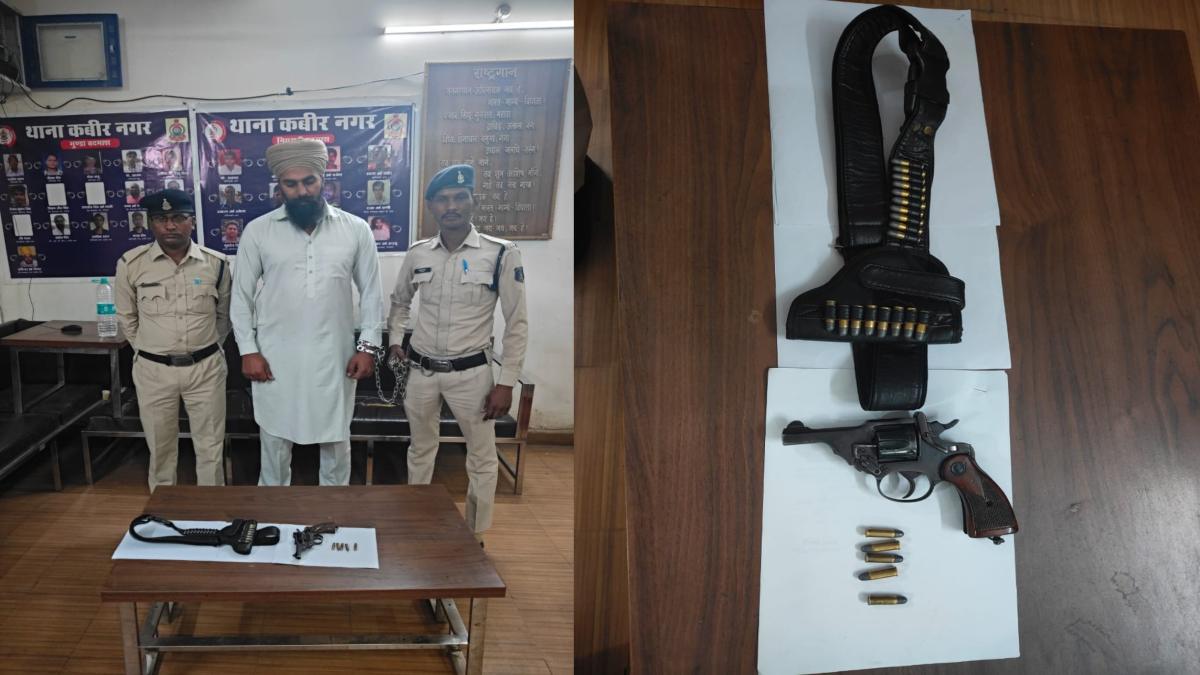 हवाई फायरिंग करते युवक का वीडियो वायरल, पुलिस ने किया गिरफ्तार