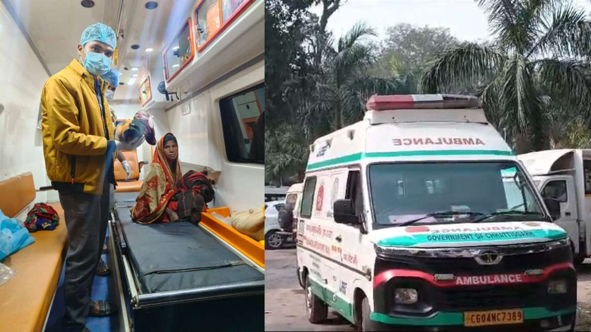 CG NEWS : अस्पताल ले जाते समय महिला ने एंबुलेंस में बच्चे को दिया जन्म, ईएमटी की सूझबूझ से हुई सुरक्षित डिलीवरी
