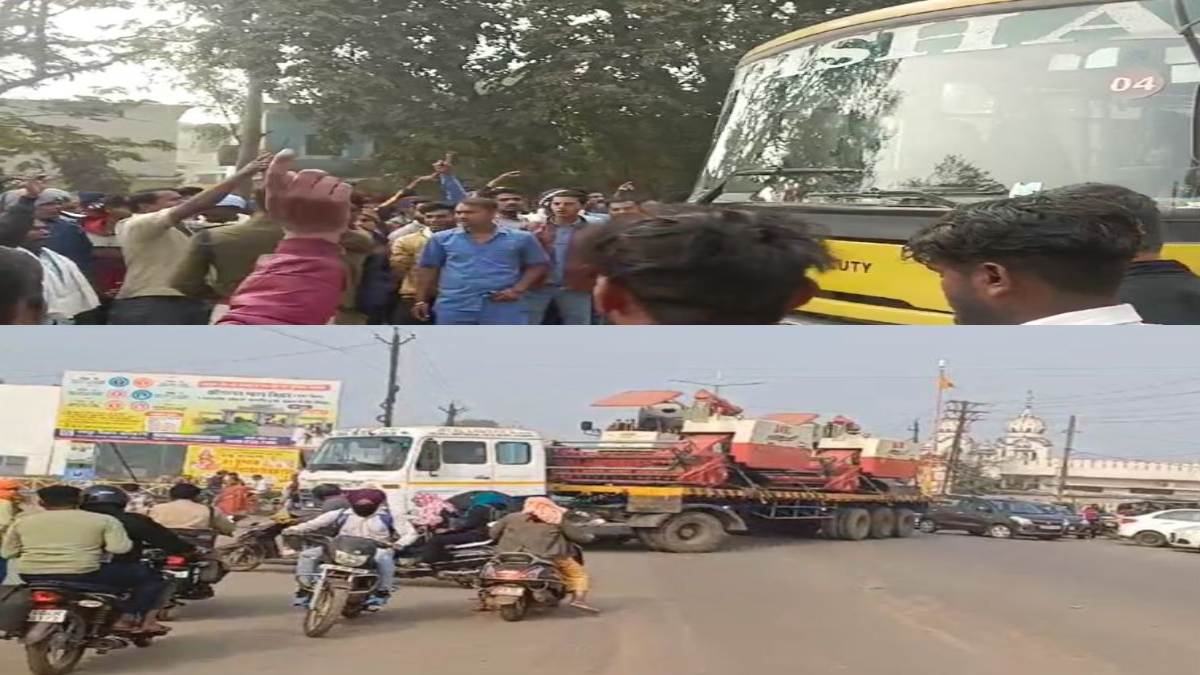 ड्राइवर यूनियन की हड़ताल : हिट एंड रन को लेकर बने कानून का विरोध तेज, स्कूल बस और मालवाहक गाड़ियों को रोक रहे प्रदर्शनकारी