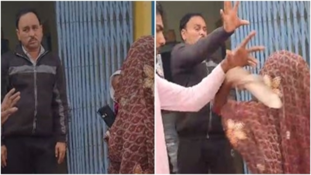 सरपंच की चप्पल से पिटाई: आधार कार्ड का काम बताकर मांगा नंबर, फिर आधी रात महिला को लगा दिया फोन, VIDEO वायरल 