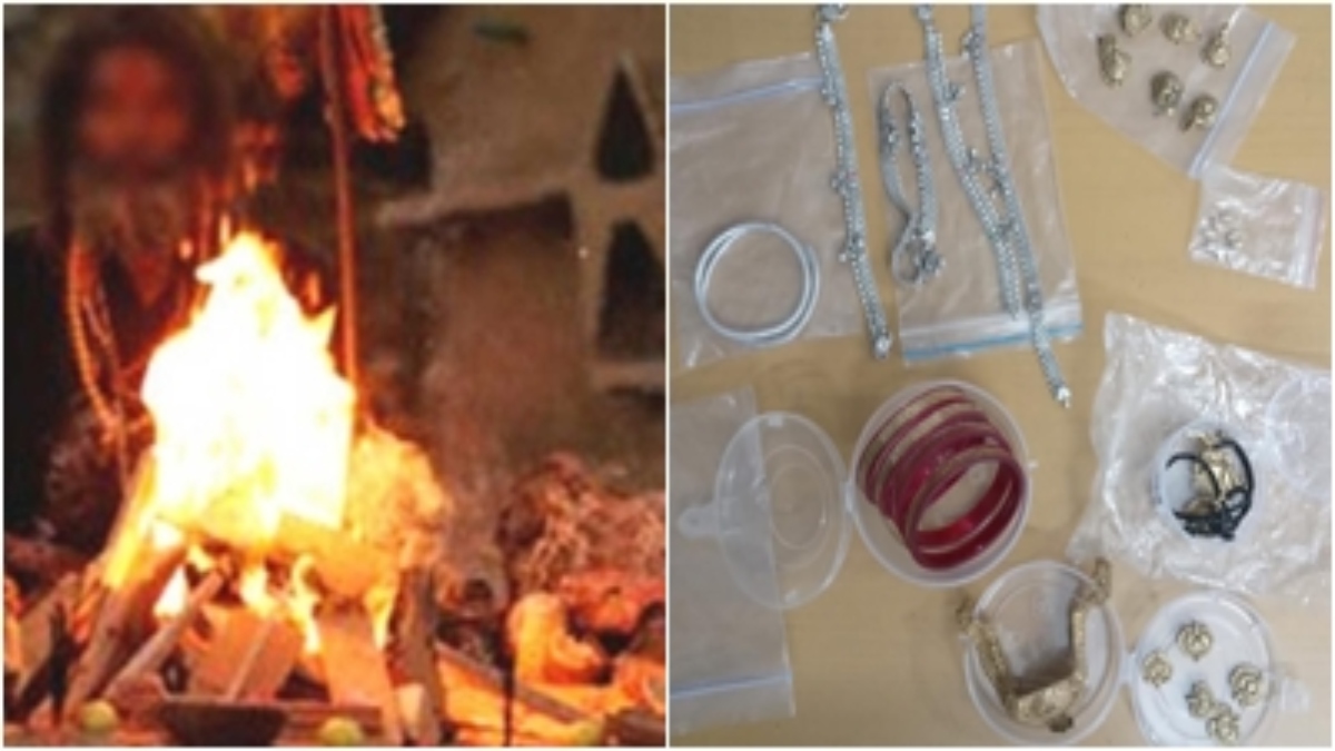 ढोंगी बाबा गिरफ्तार: पूजा पाठ के नाम पर करता था ठगी, आरोपी के पास से सोने-चांदी के जेवर बरामद 