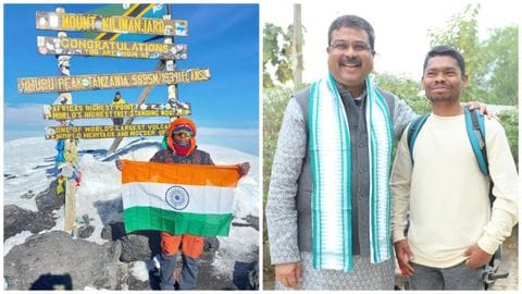 मंत्री प्रधान ने माउंट किलिमंजारो पर तिरंगा फहराने के लिए पर्वतारोही शशिभूषण को दी बधाई