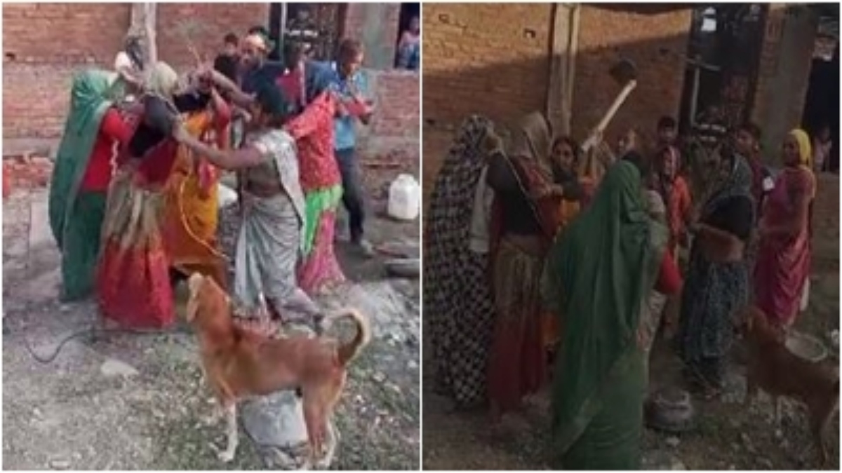 जमीन विवाद को लेकर दो पक्षों में मारपीट: 2 महिलाएं घायल, घटना का सामने आया VIDEO  
