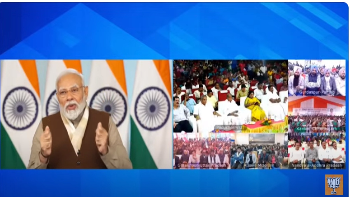 ‘विकसित भारत संकल्प यात्रा’: पीएम मोदी ने लाभार्थियों से किया संवाद, बोले- सिर्फ 50 दिन में जुड़े 11 करोड़ लोग, CM मोहन ने कही ये बात