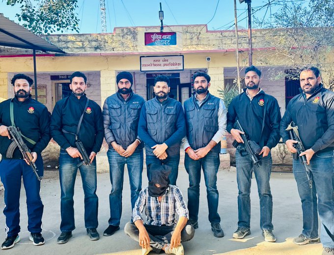 आतंकी रिंदा के गुर्गे कैलाश खिचन हथियार सहित गिरफ्तार, पंजाब डी.जी.पी. ने किया ट्वीट