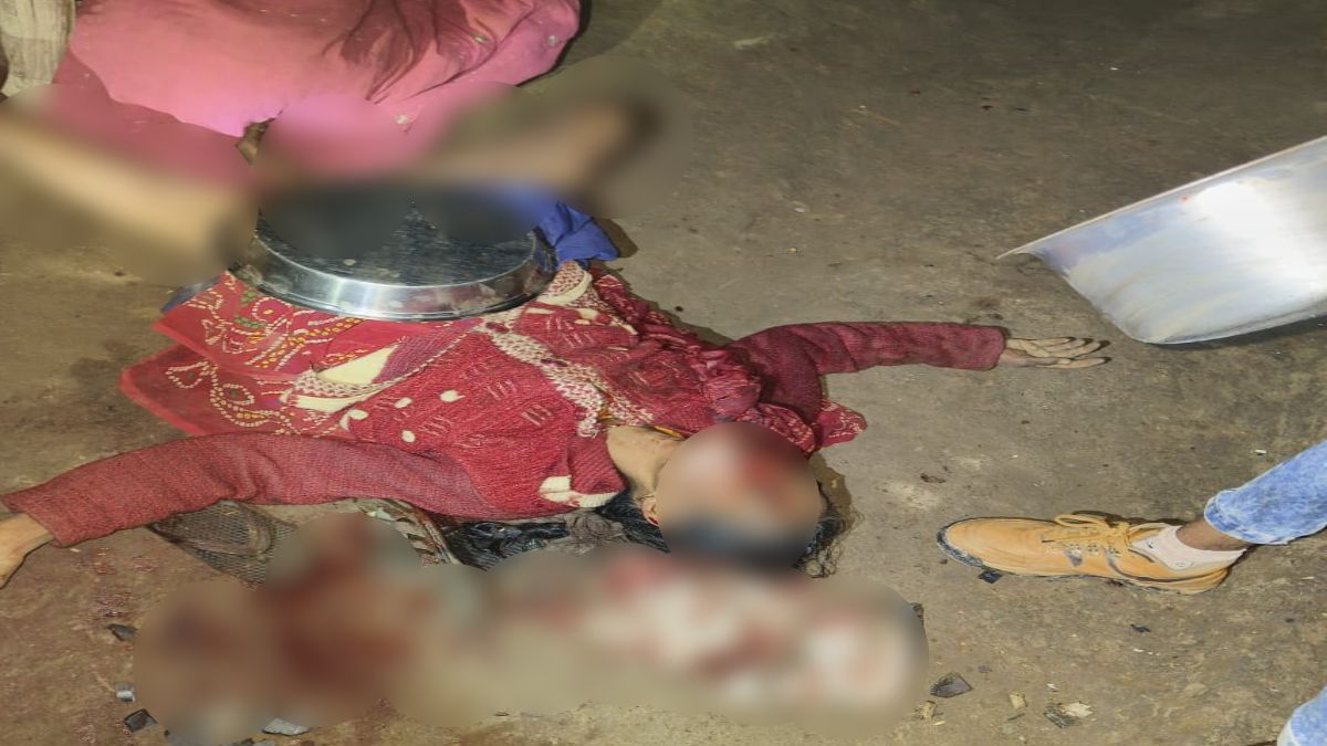 बच्चों के सामने पत्नी को उतारा मौत के घाटः बेटा बेटी लगाते रहे गुहार, वहशी पिता ने किसी की नहीं सुनी
