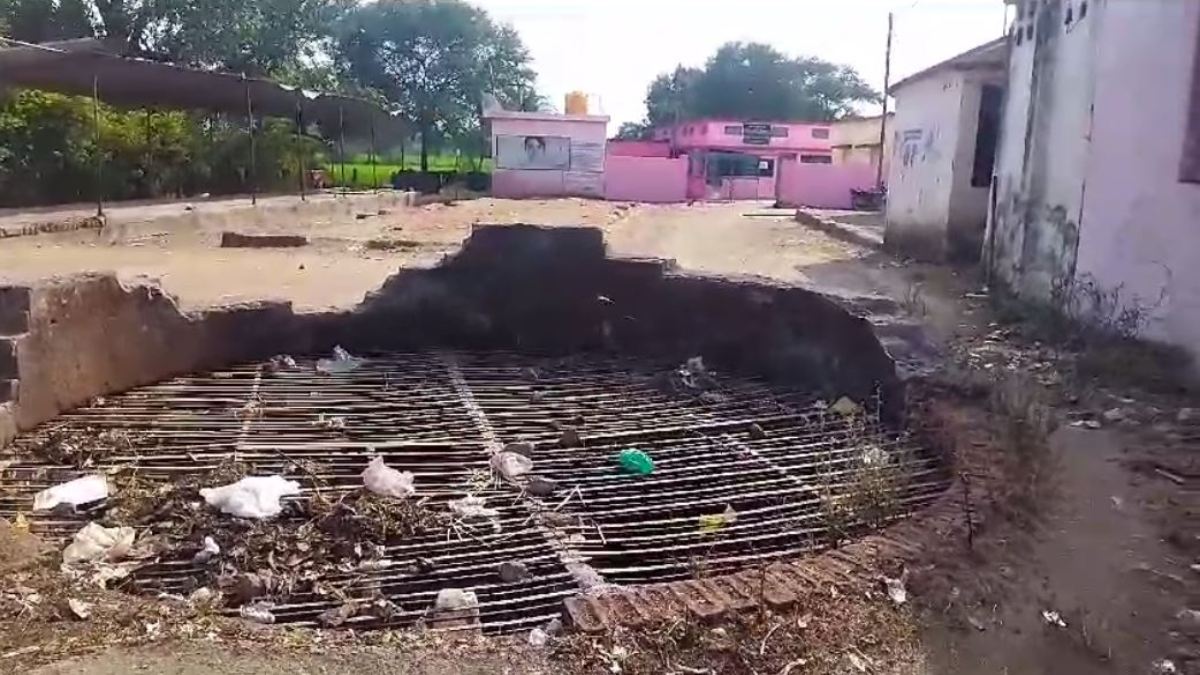 लाल पठार कुआं कांड की याद दिला रहा एक और कुआं, कमजोर जालियों से ढकें कुएं में कभी भी हो सकता है हादसा